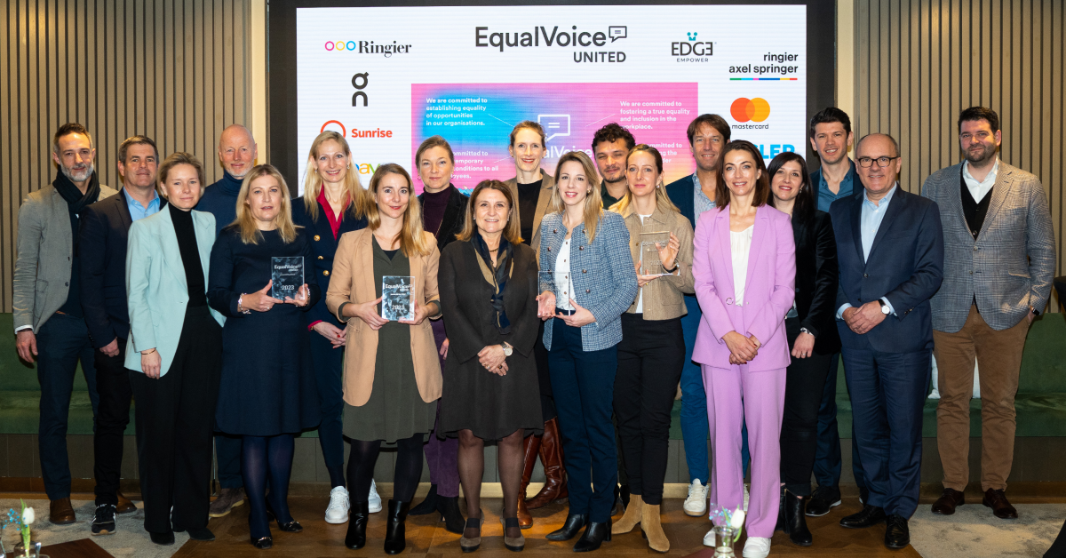 EqualVoice United expandiert auf 18 Schweizer Wirtschaftsunternehmen – Ringier präsentiert erste internationale EqualVoice Factor Bilanz für seine Medienmarken